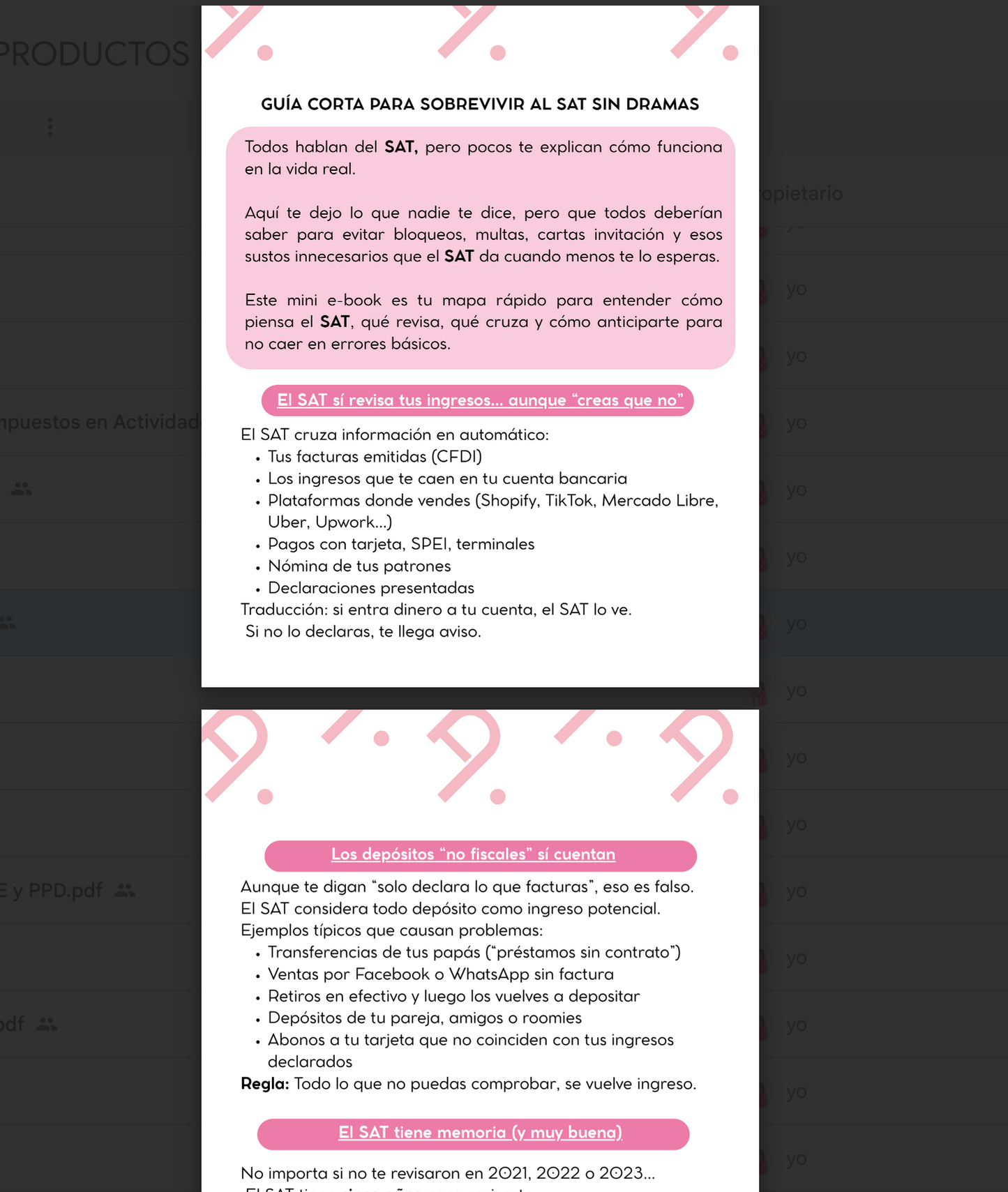 Mini e-book: “Lo que nadie te dice del SAT”