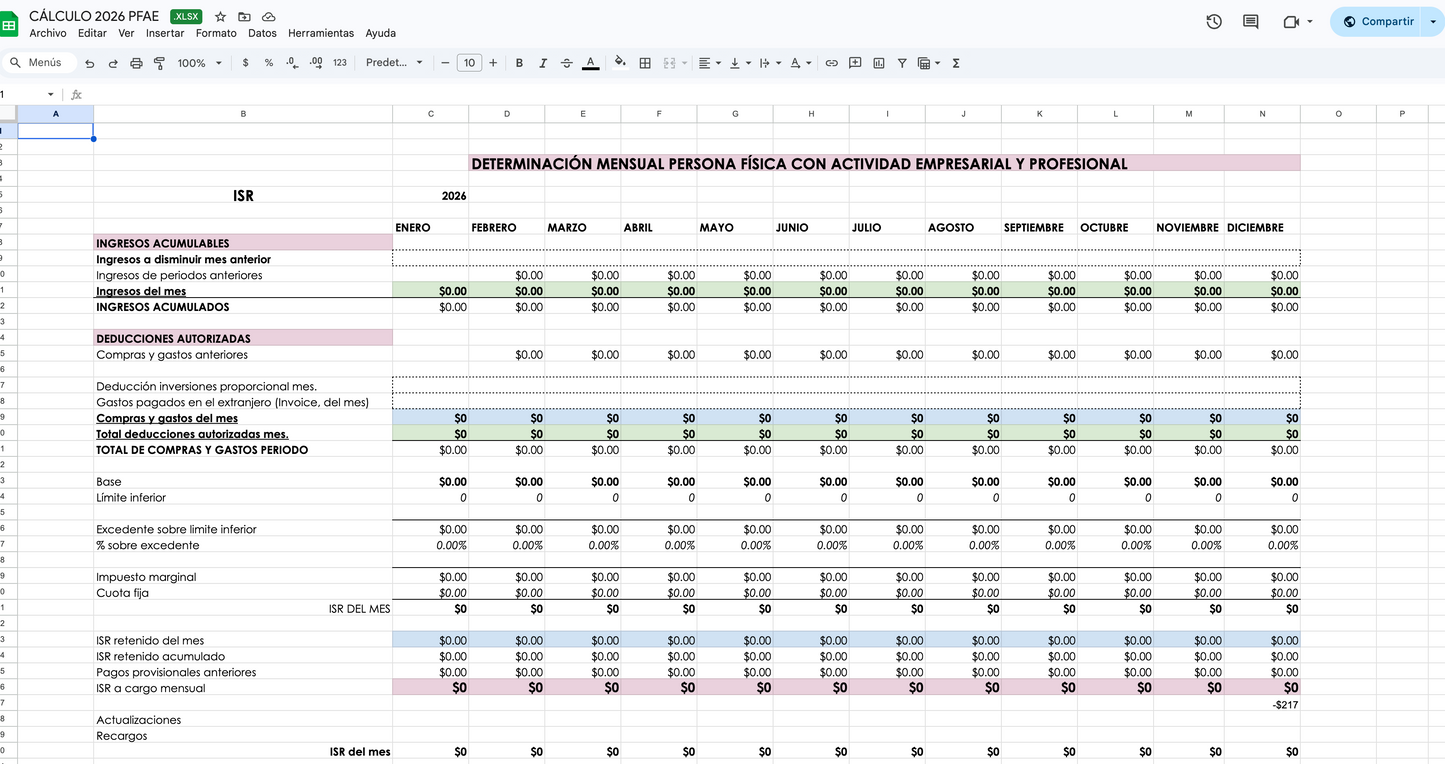 Papel de trabajo PFAE 2026