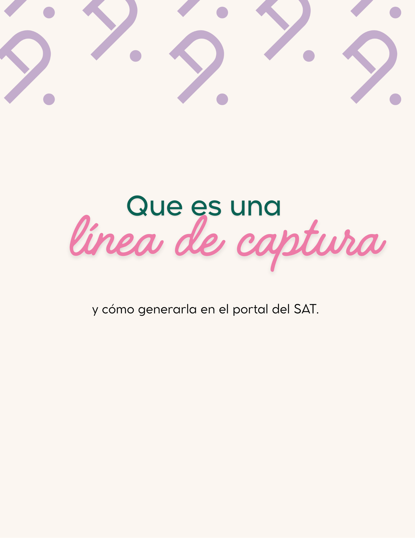 ¿Qué es una línea de captura?