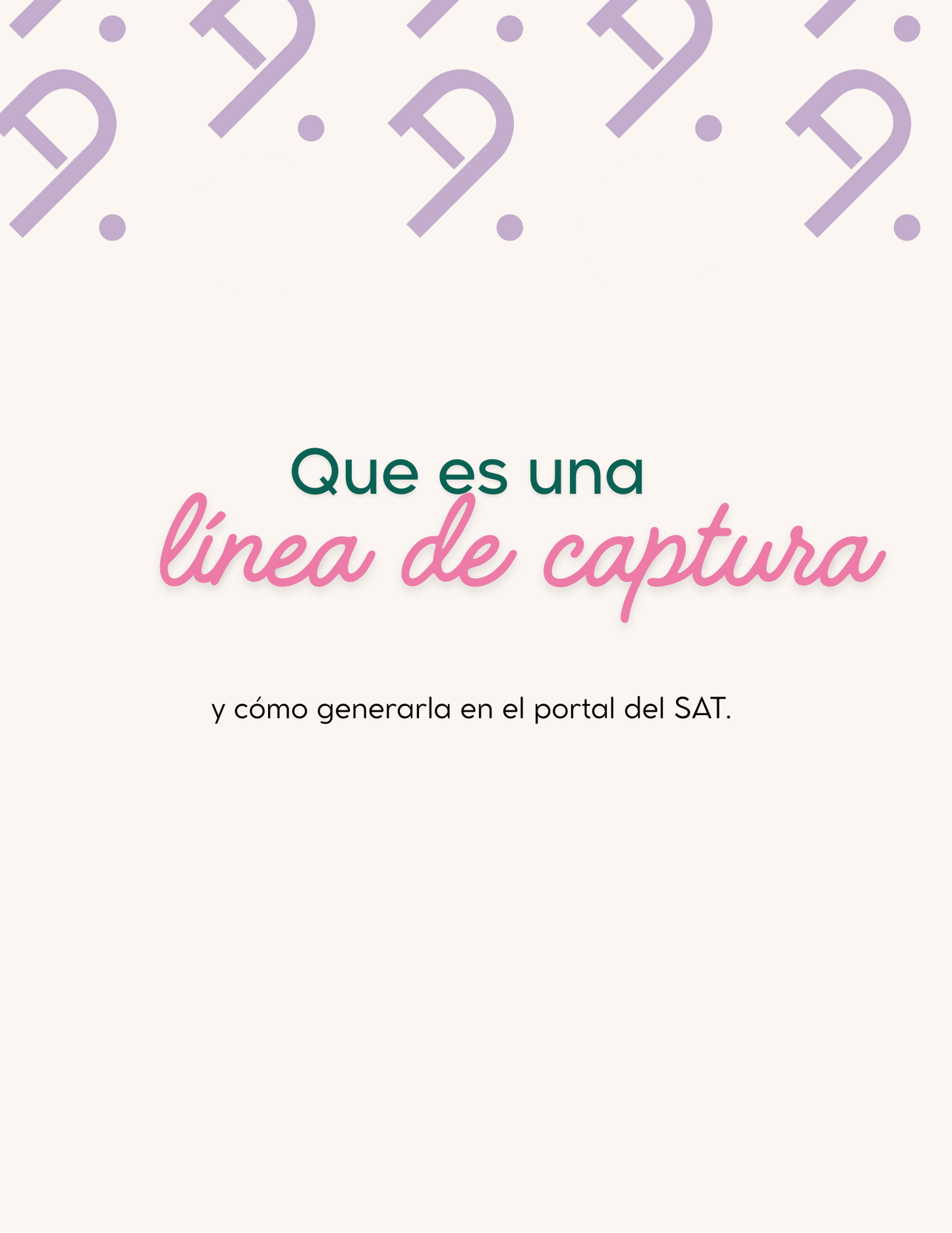 ¿Qué es una línea de captura?