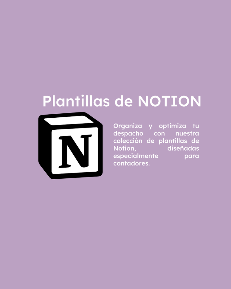 Notion para contadores