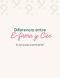 Diferencia entre E firma y CIEC