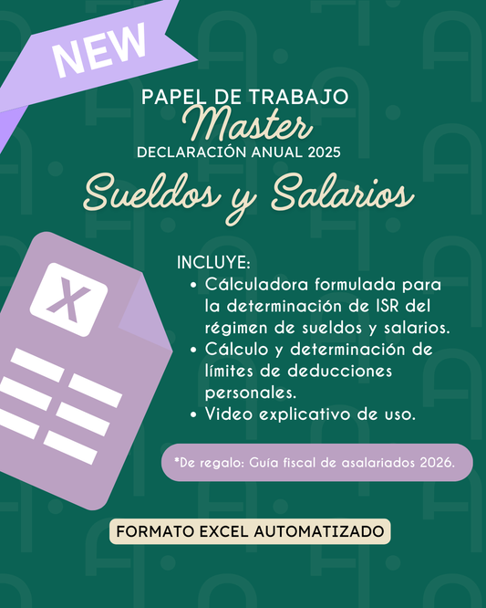 Papel de Trabajo Master Anual 2025
