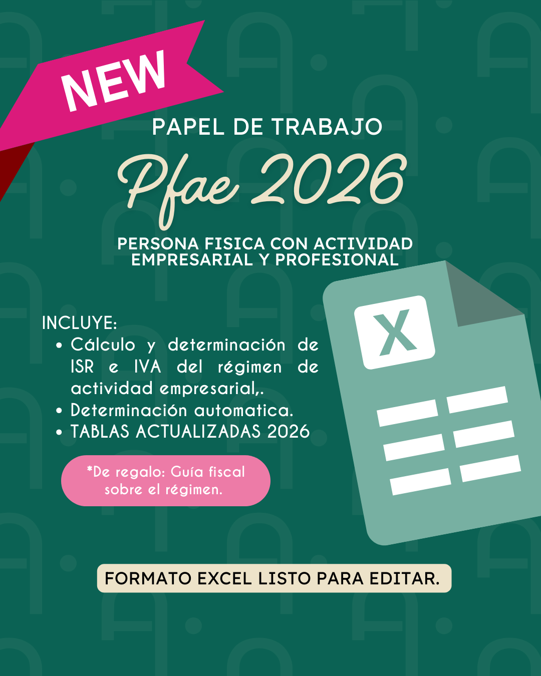 Papel de trabajo PFAE 2026