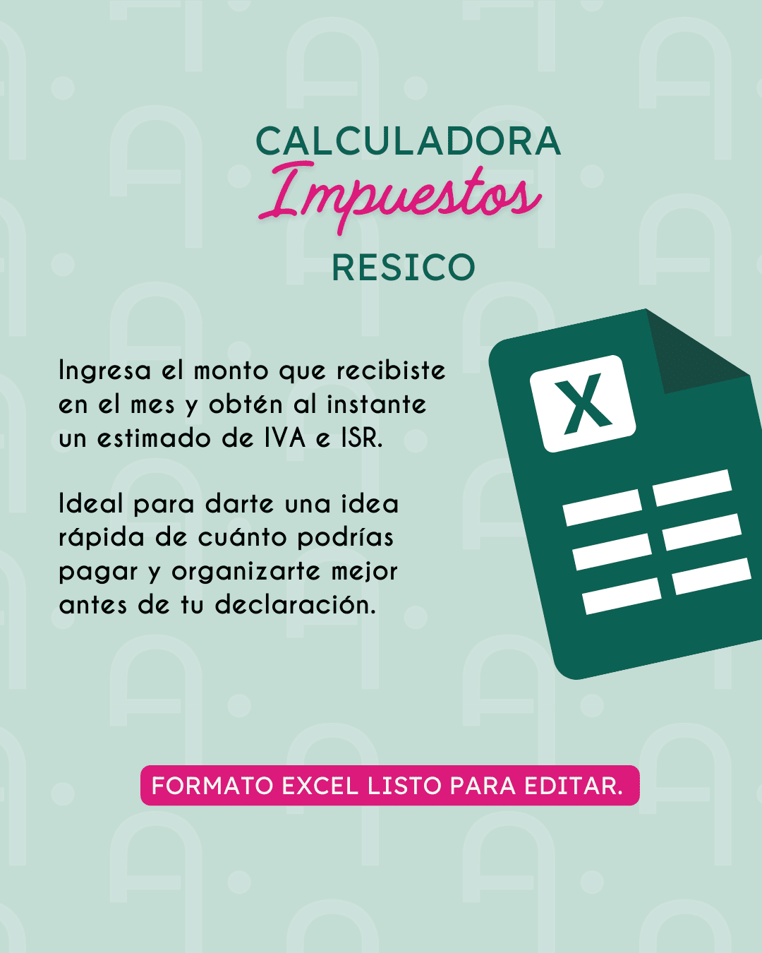 Calculadora de impuestos RESICO